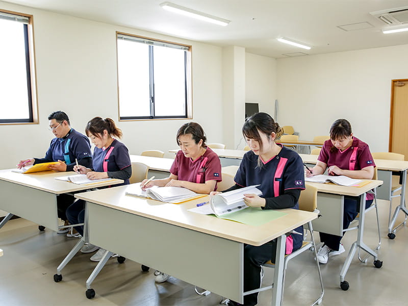 成長できる体制を整えています！