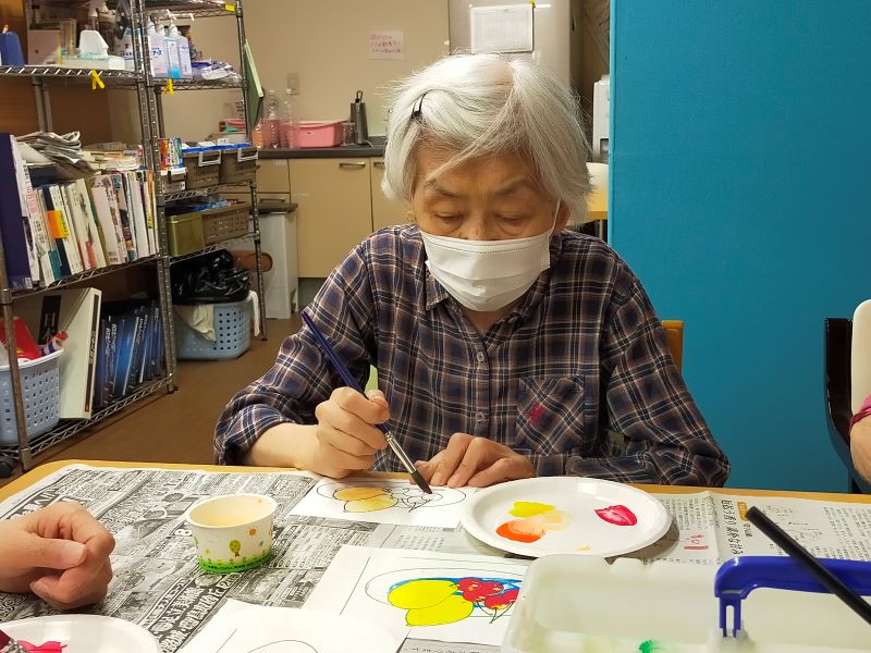 いこいの里徳吉【絵手紙教室】