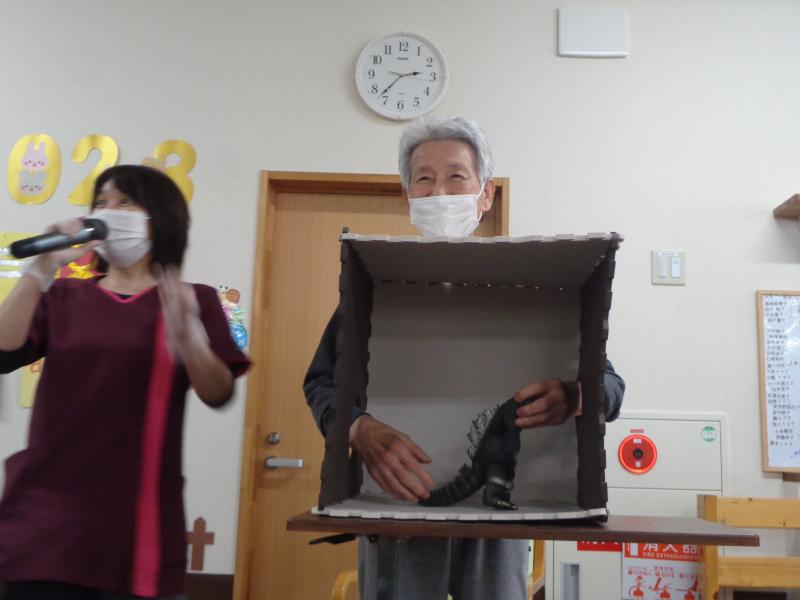 いこいの里古賀【箱の中身当てゲーム】