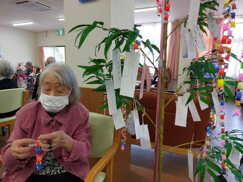 いこいの里徳吉　【七夕飾り】