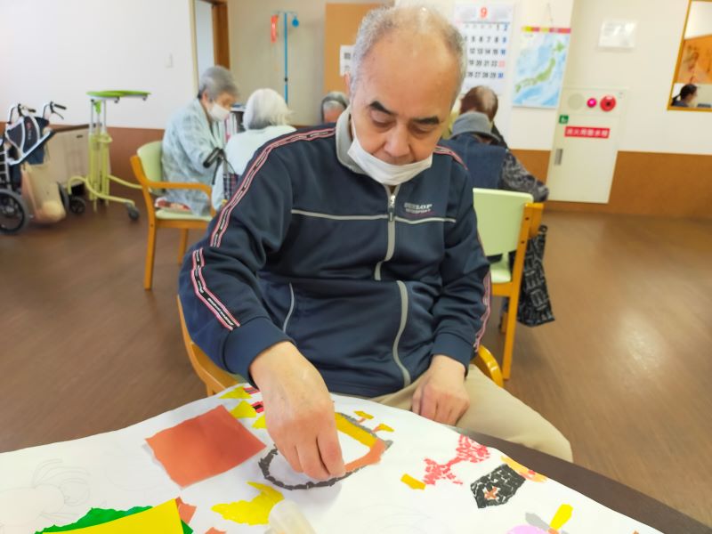 いこいの里徳吉　【10月の壁画〜ハロウィン〜】