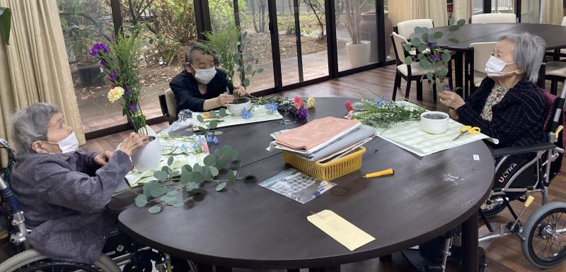 いこいの里若園【活花の会】