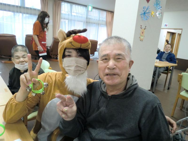 いこいの里古賀【クリスマス会サンタがやってくる】
