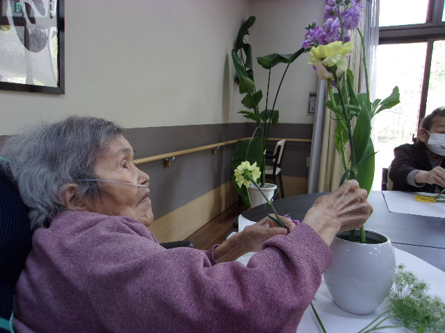 いこいの里若園【活花の会】