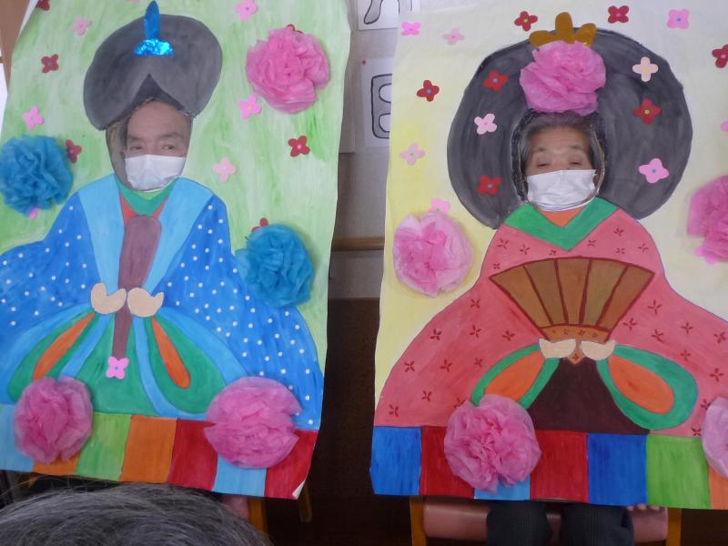 グループホームいこいの里小波瀬（雛祭り2024）